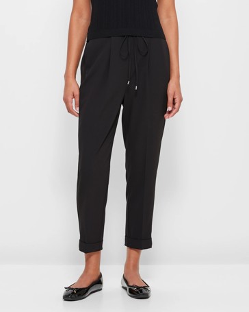 Tapered Drawcord Pants - Preview