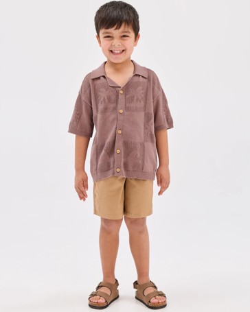 Australian Cotton Short Sleeve Knit Shirt