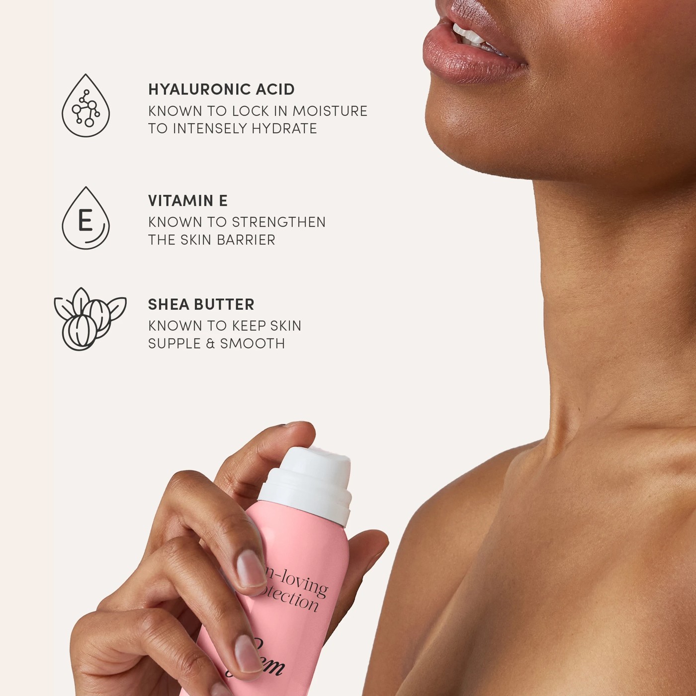 Gem Watermelon Fresh Skin-Loving Deodorant 207ml - Hyaluronic Acid, Vitamin E and Shea Butter 5 of 6
