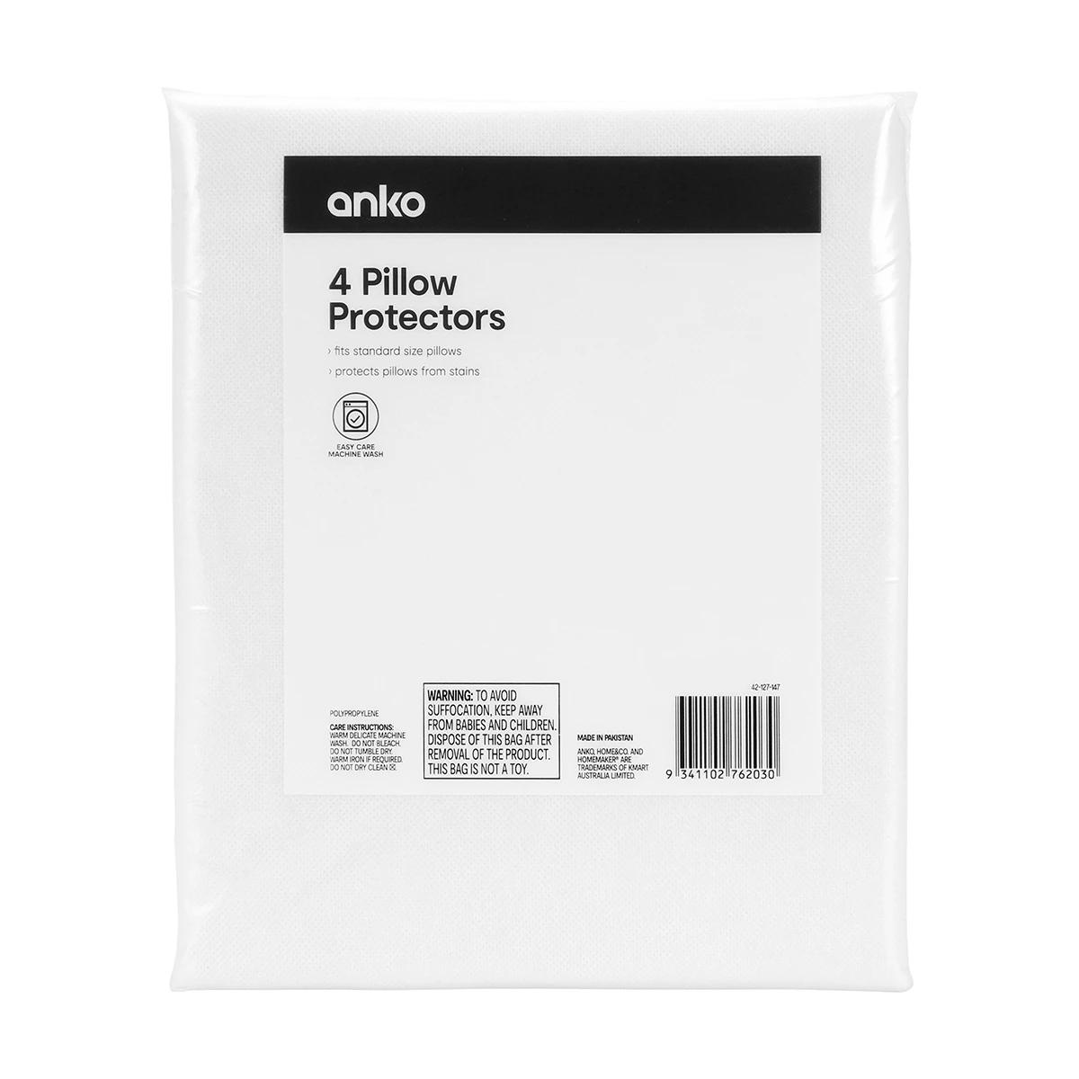 Pillow Protectors Set of 4 Anko Target Australia