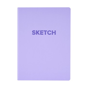 11in. x 8in. Sketch Book, Lilac - Anko