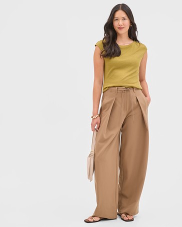 Preview Sleeveless Drape Tank