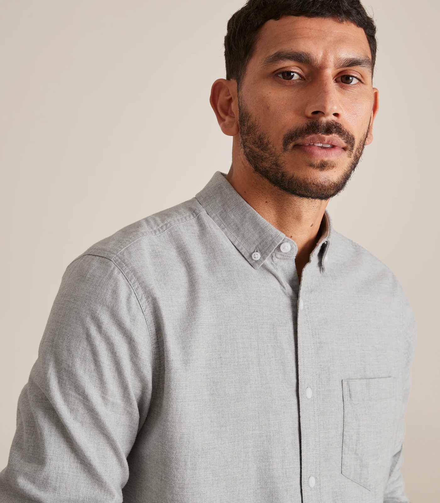 Long Sleeve Brushed Marle Shirt Target Australia