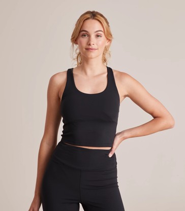 Active Yoga Racer Back Padded Crop Top