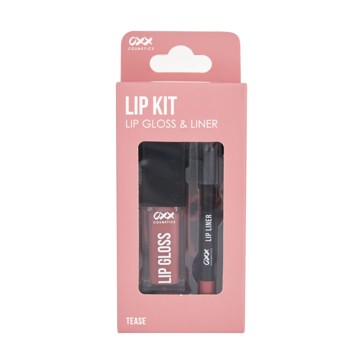 2 Piece Lip Kit, Tease - OXX Cosmetics