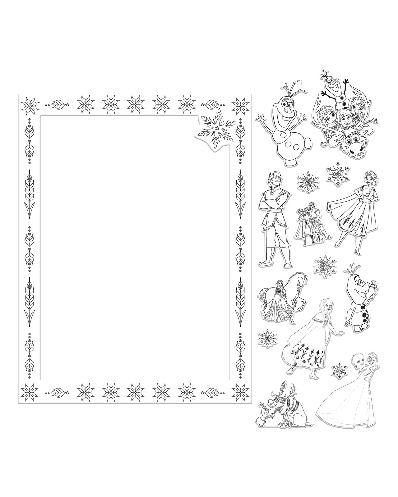 Colour-Me-Magnets Disney Frozen Colouring Book 3 of 6