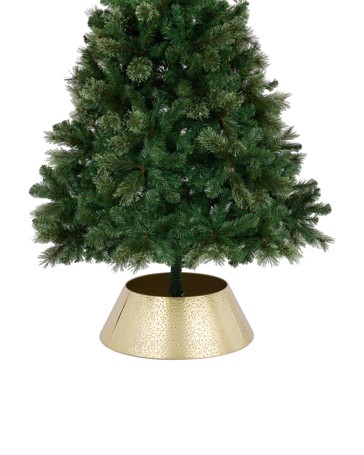 Anko Metal Star Print Tree Collar - Gold Look