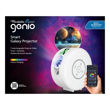 Wi-Fi Nebula & Star Projector - Mirabella Genio