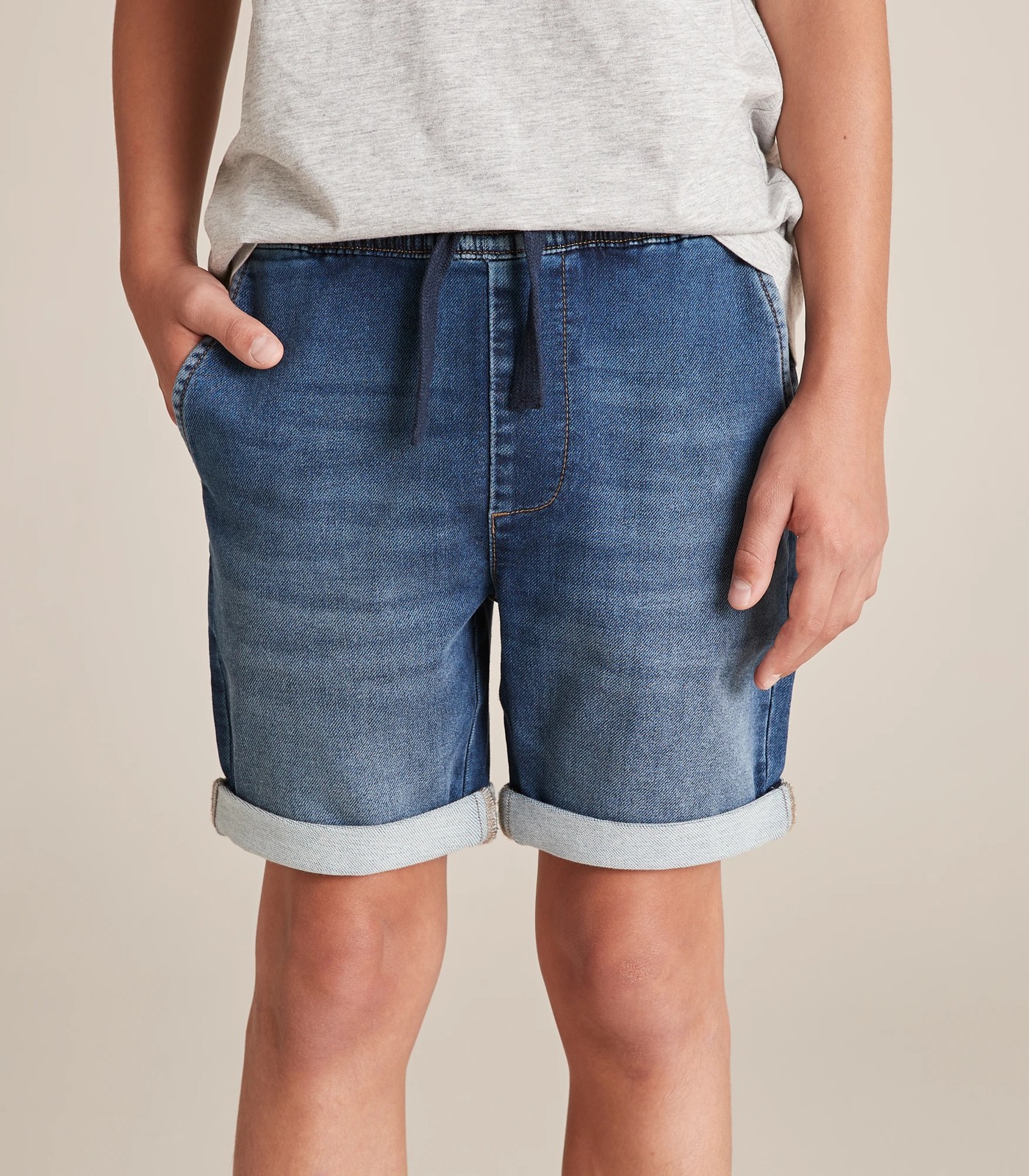 Womens denim sales shorts target