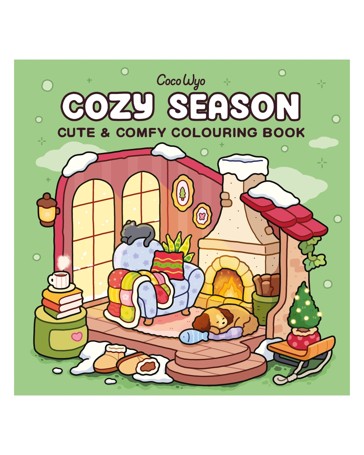 Cozy Season: Cute and Comfy Colouring Book by Coco Wyo - Book