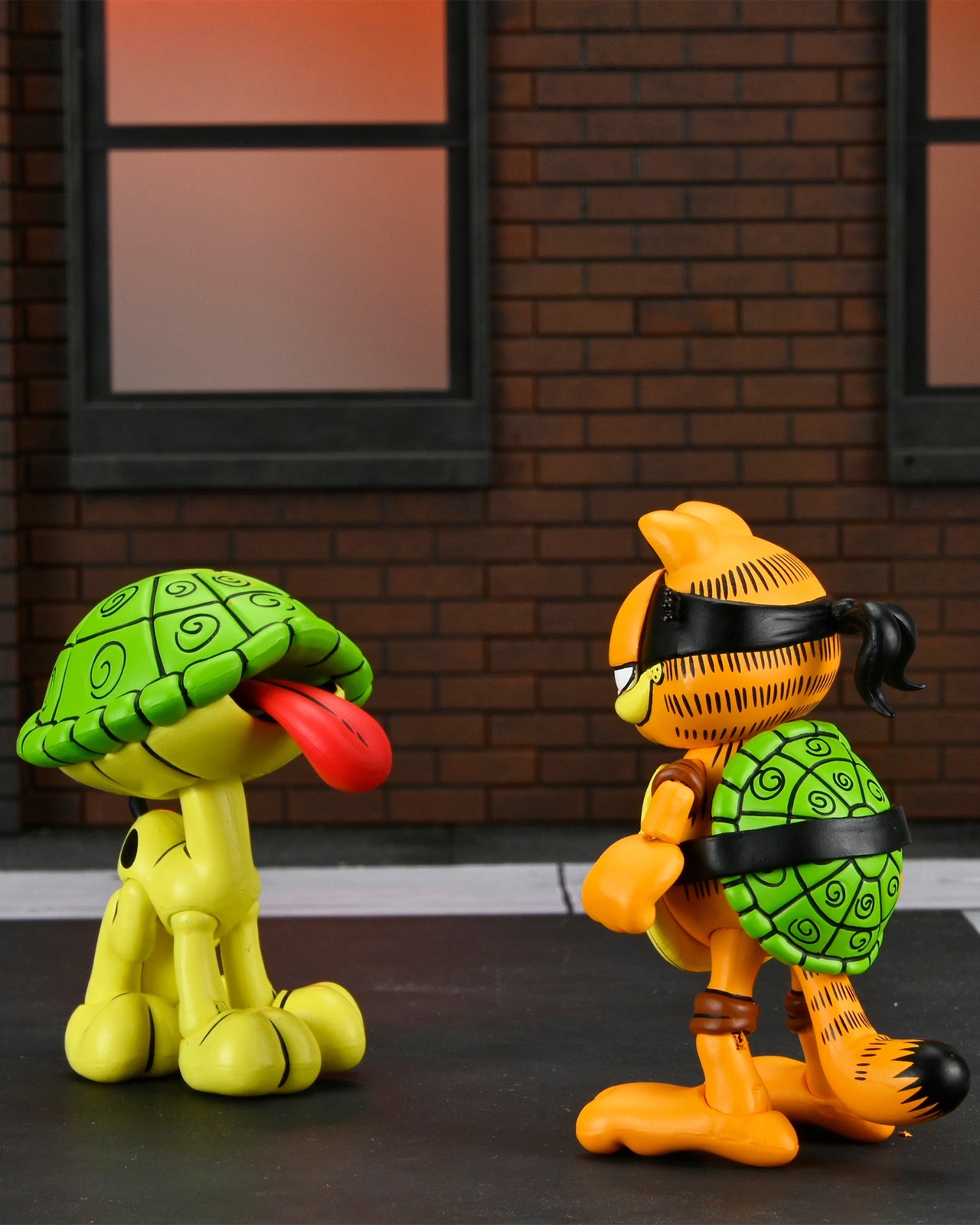 NECA TMNT x Garfield 7-Inch Action Figures 6 of 6