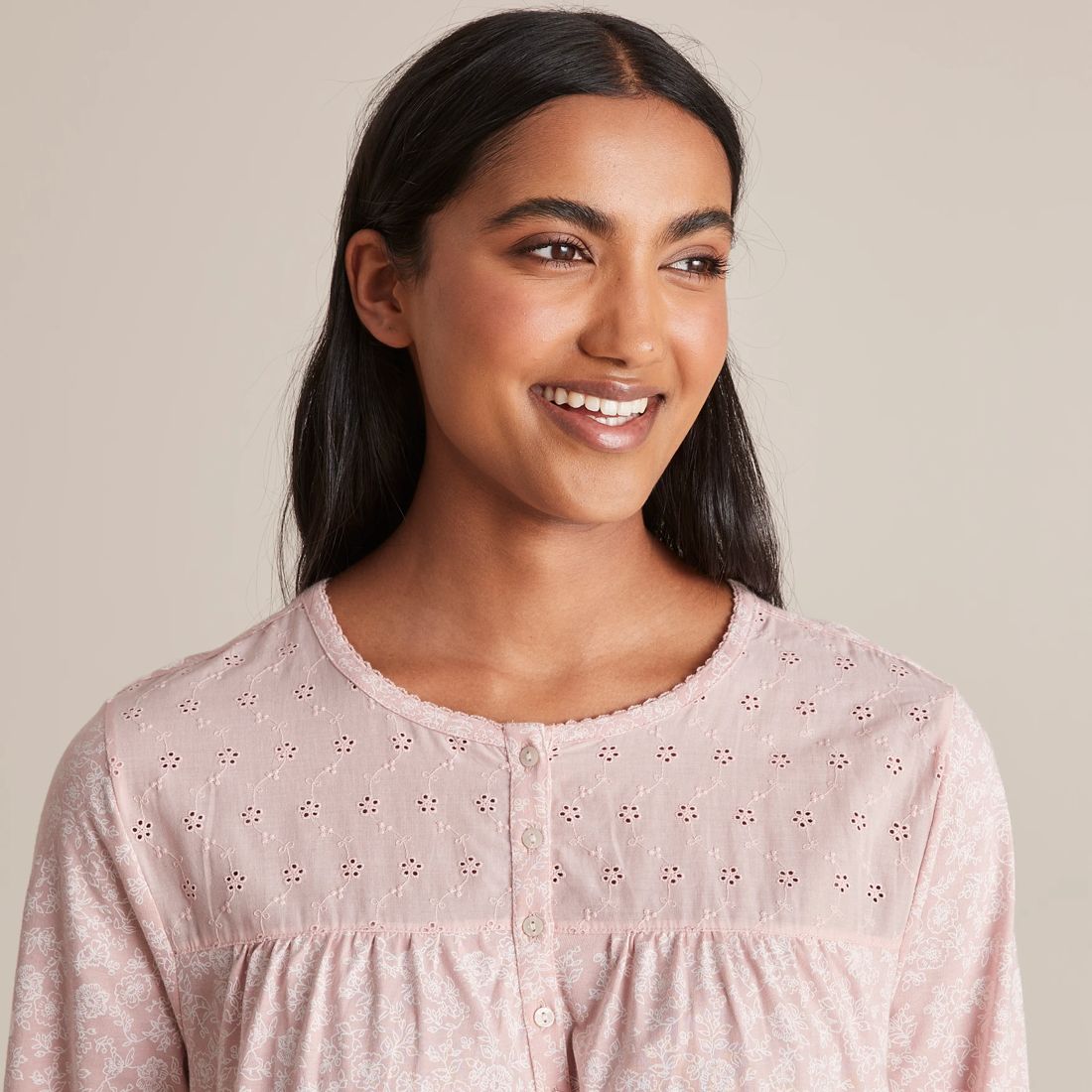 Long Sleeve Traditional Sleep Nightie Target Australia