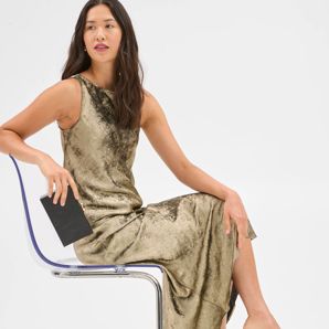 Metallic Maxi Skirt - Preview product image