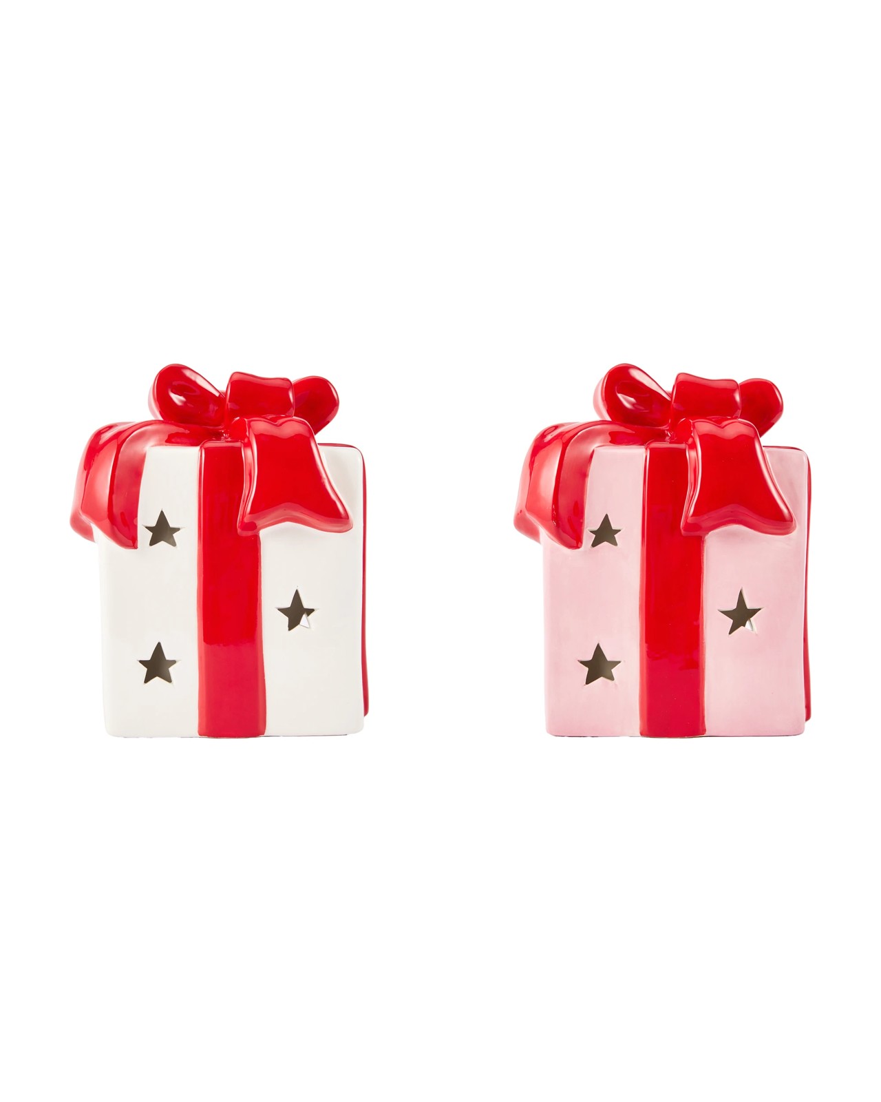 Anko Light Up Ceramic Present - Assorted 2 of 6