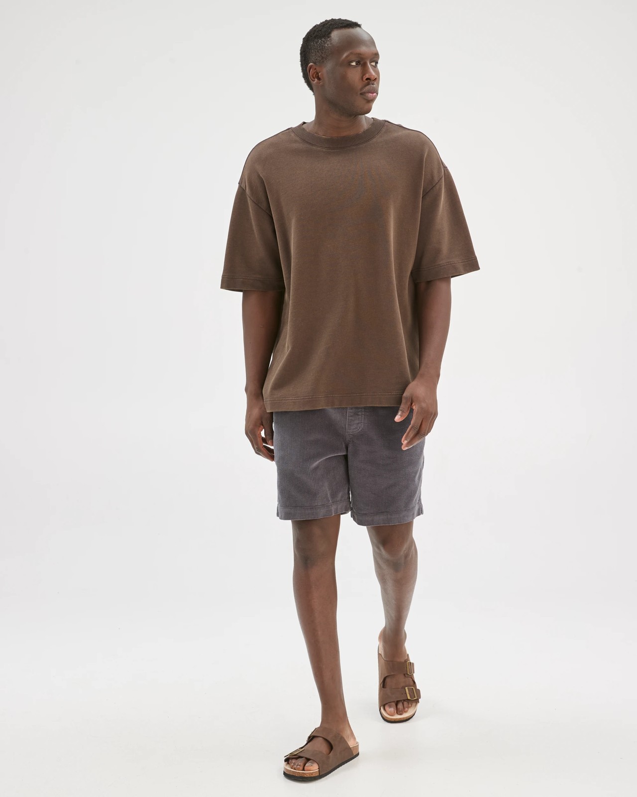 Commons Corduroy Shorts - Navy 5 of 5