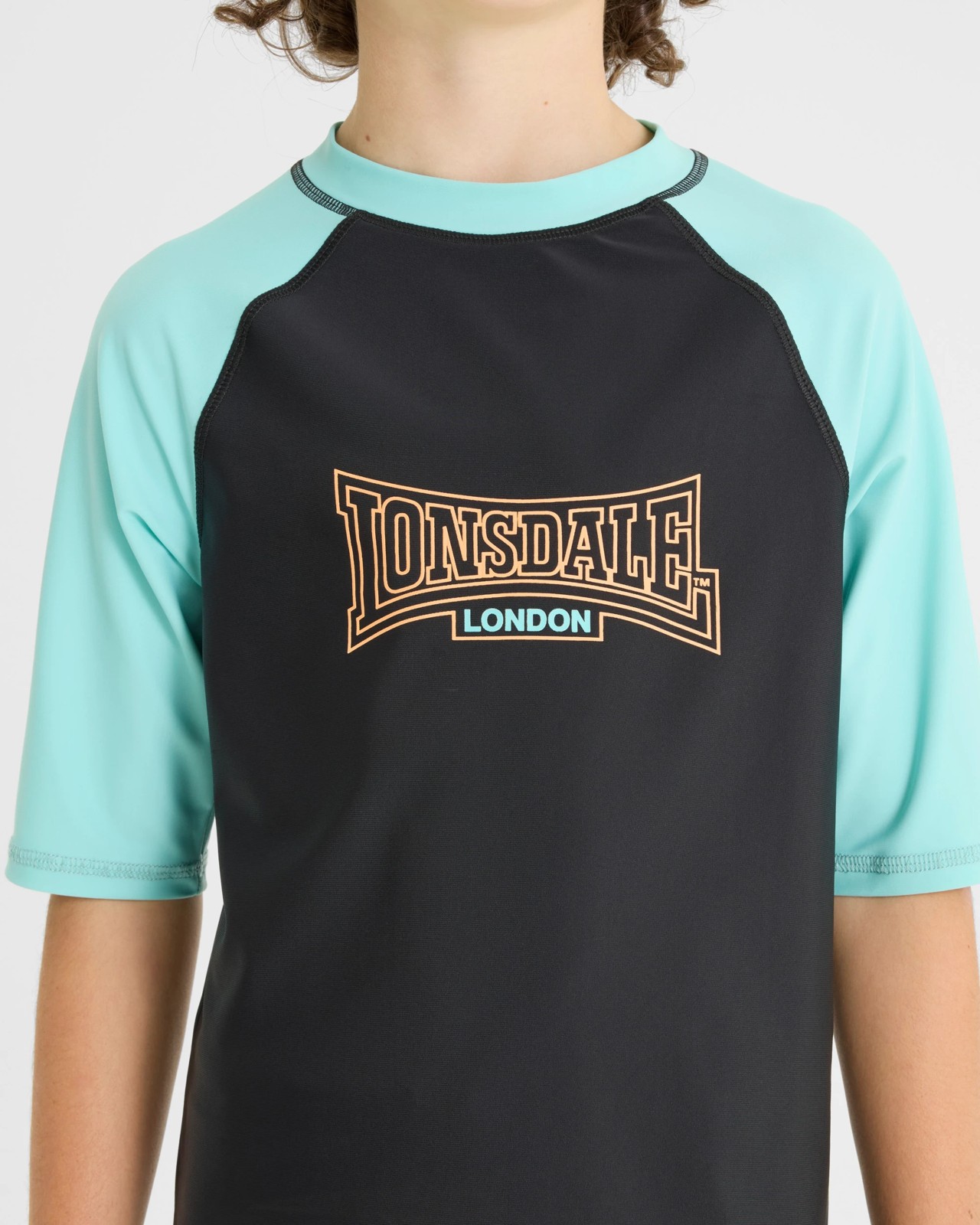 Lonsdale London Short Sleeve Cove Rash Vest 4 of 5
