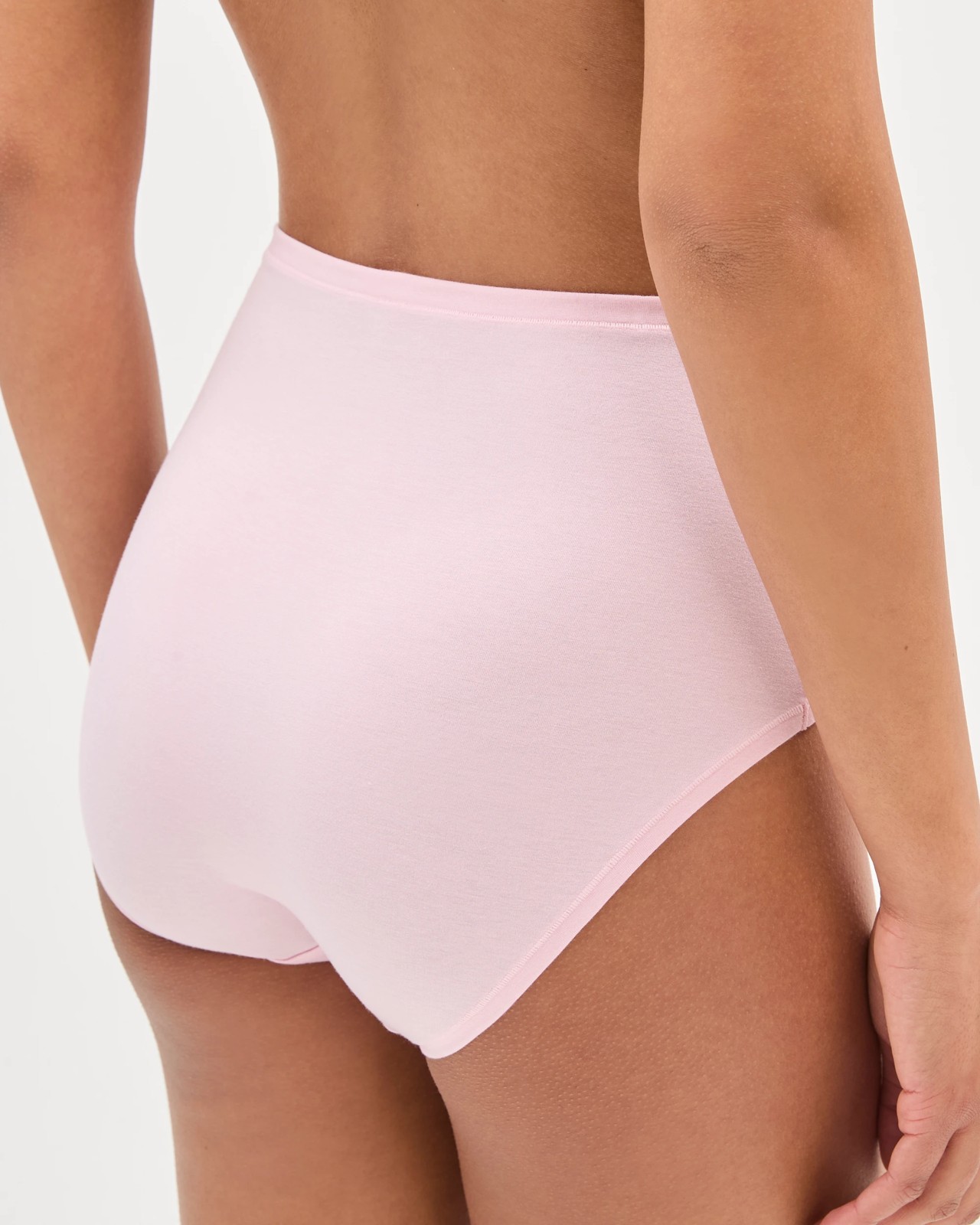 2 Pack Bamboo Full Briefs - Parfait Pink 4 of 4