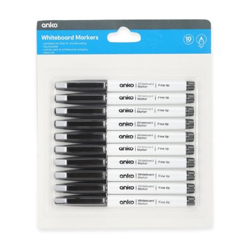 Whiteboard Markers 10 Pack - Anko