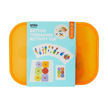 Button Threading Activity Tub - Anko