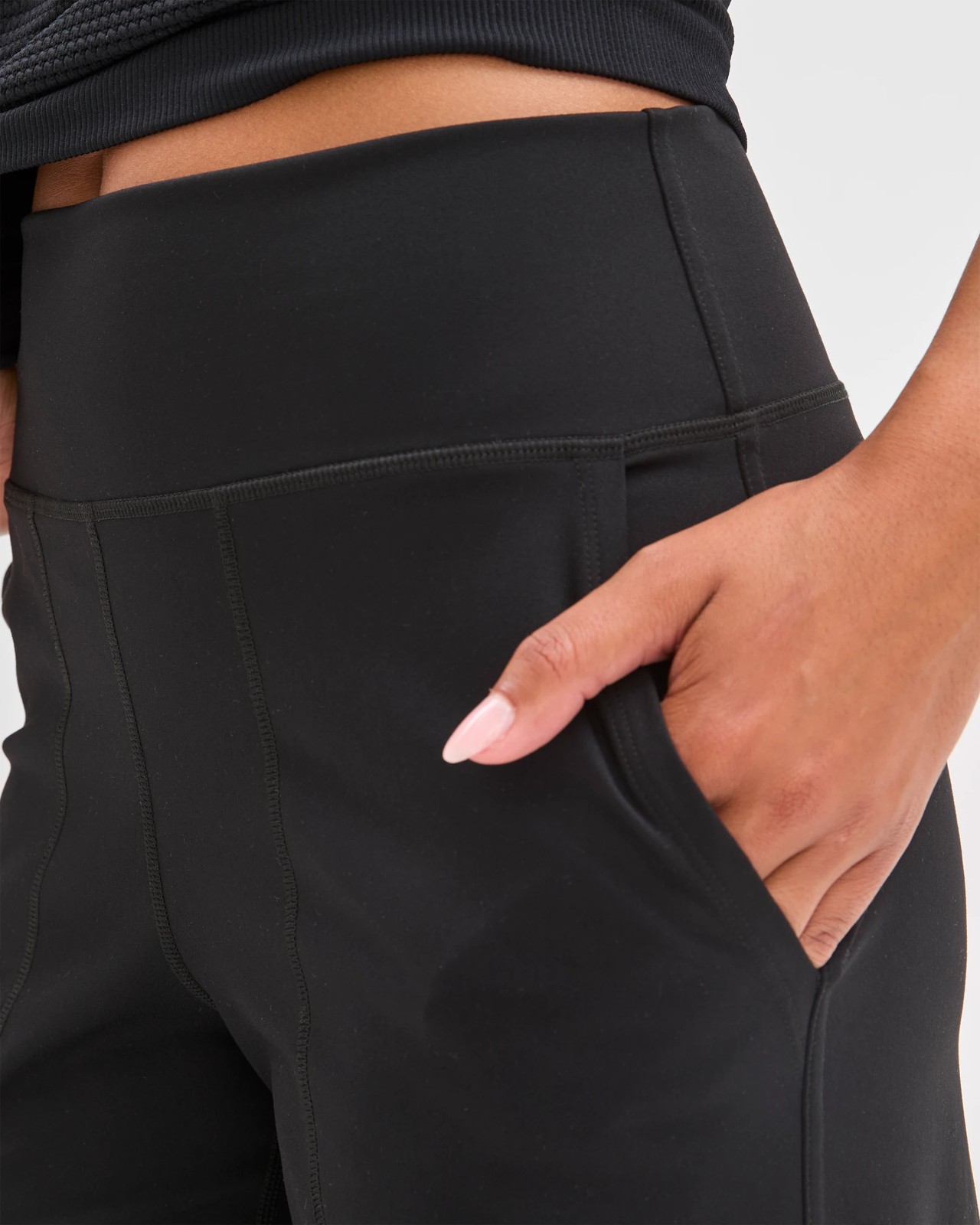 Active Studio Soft Wide Leg Pants - Black 4 of 6