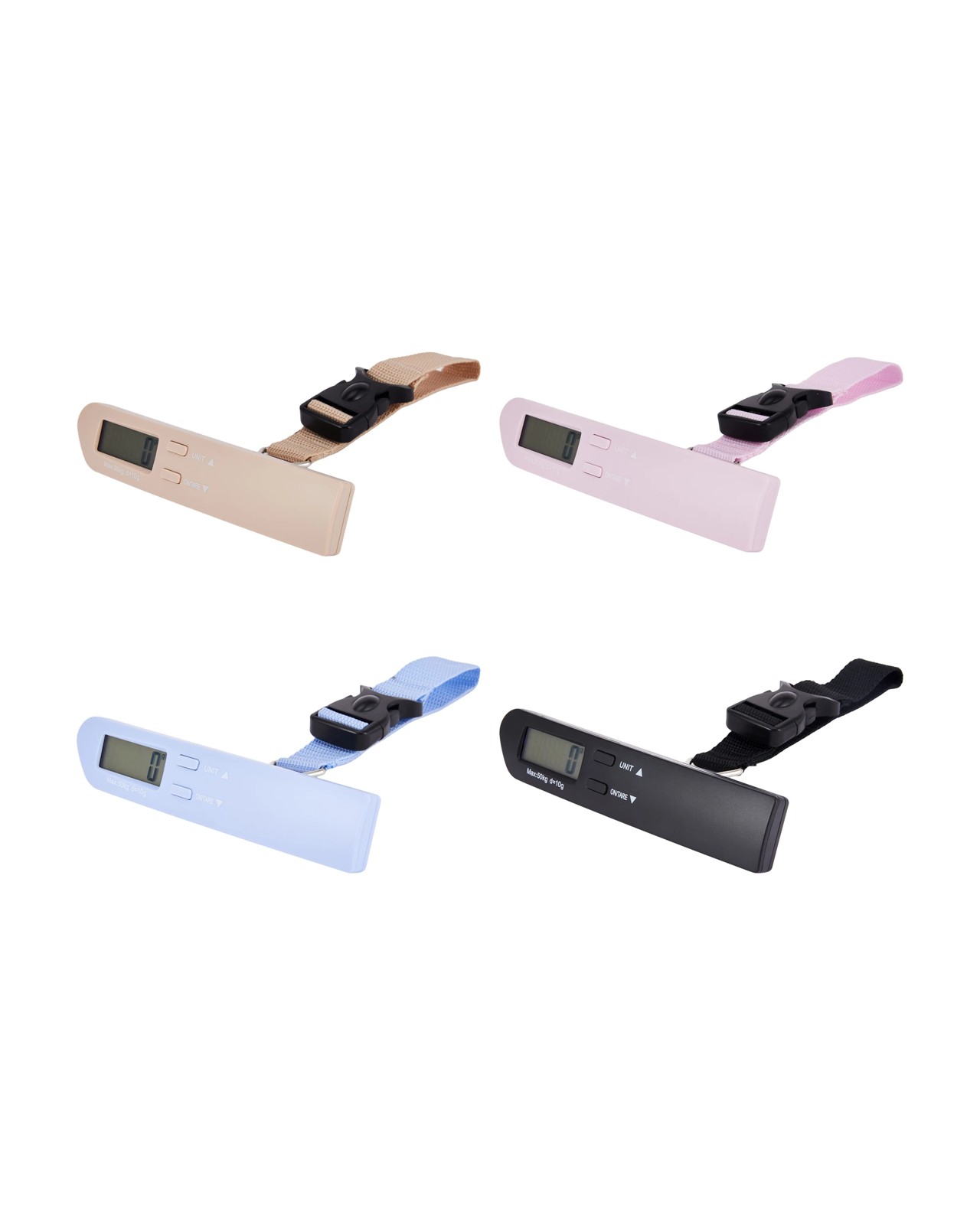 Anko Digital Travel Scales- Assorted 2 of 6