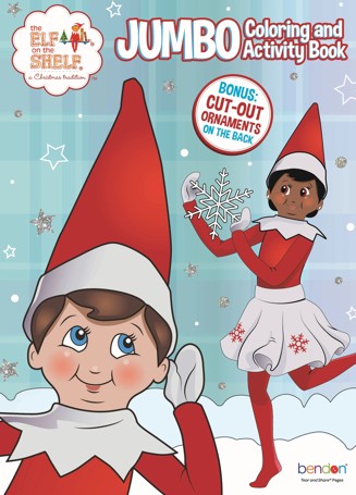 The Elf on the Shelf: A Christmas Tradition Jumbo Colouring and Activity Book