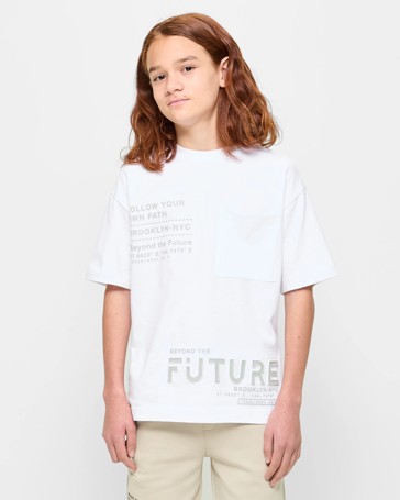 Graphic Print Oversized T-shirt