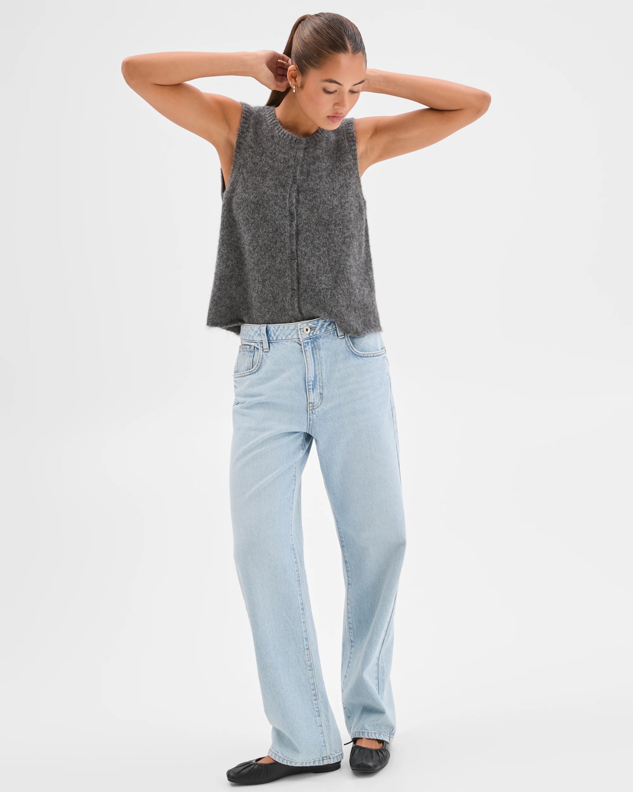 Lily Loves Straight Leg Denim Jeans  2 of 5