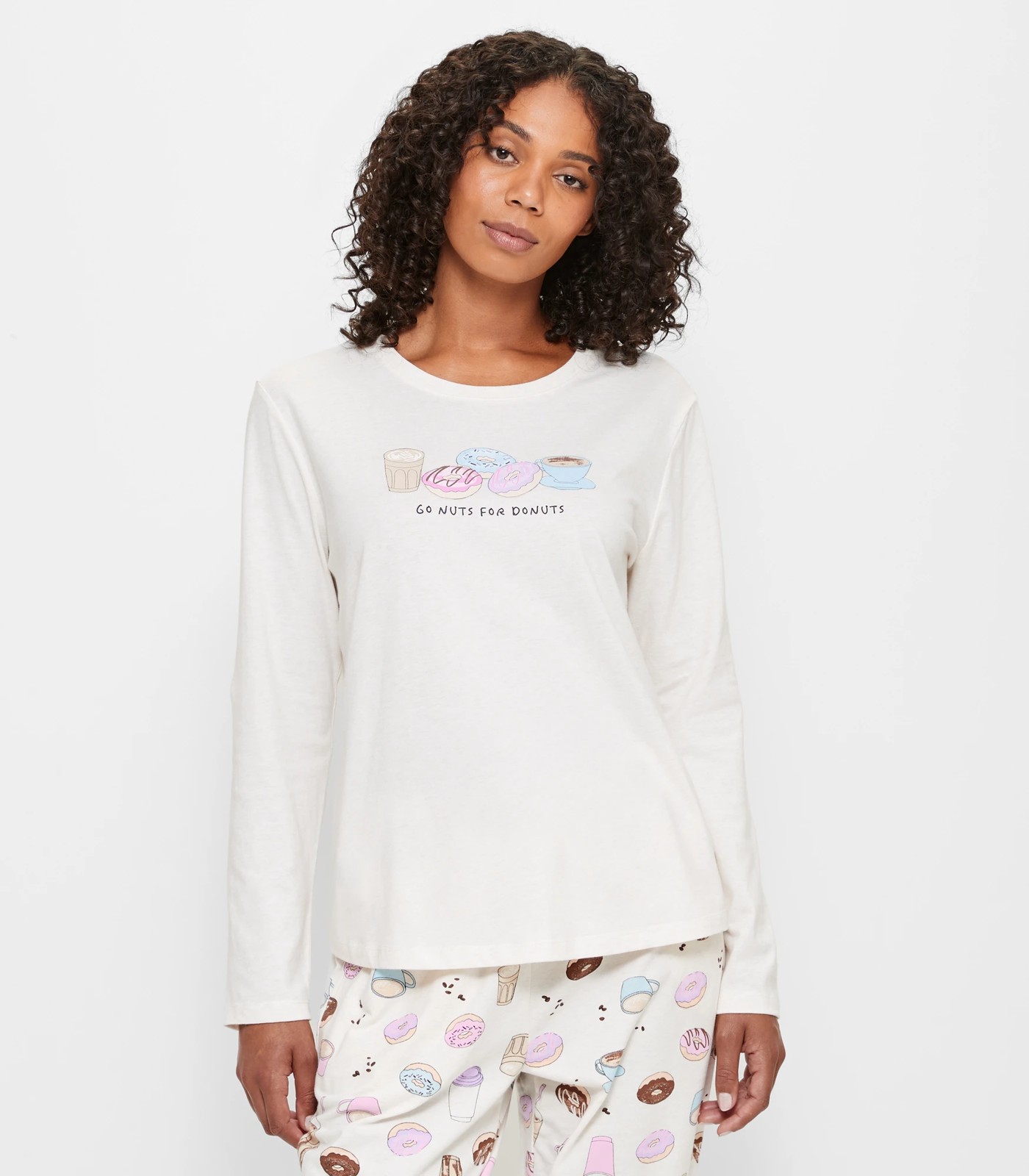 Long Sleeve Print Sleep T Shirt Target Australia