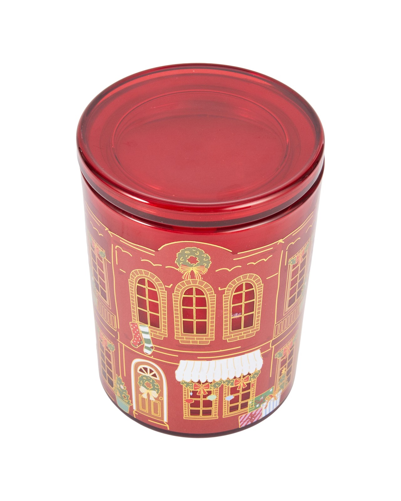 Anko Christmas Jolly Jingle Town Glowing Scene Candle 4 of 6