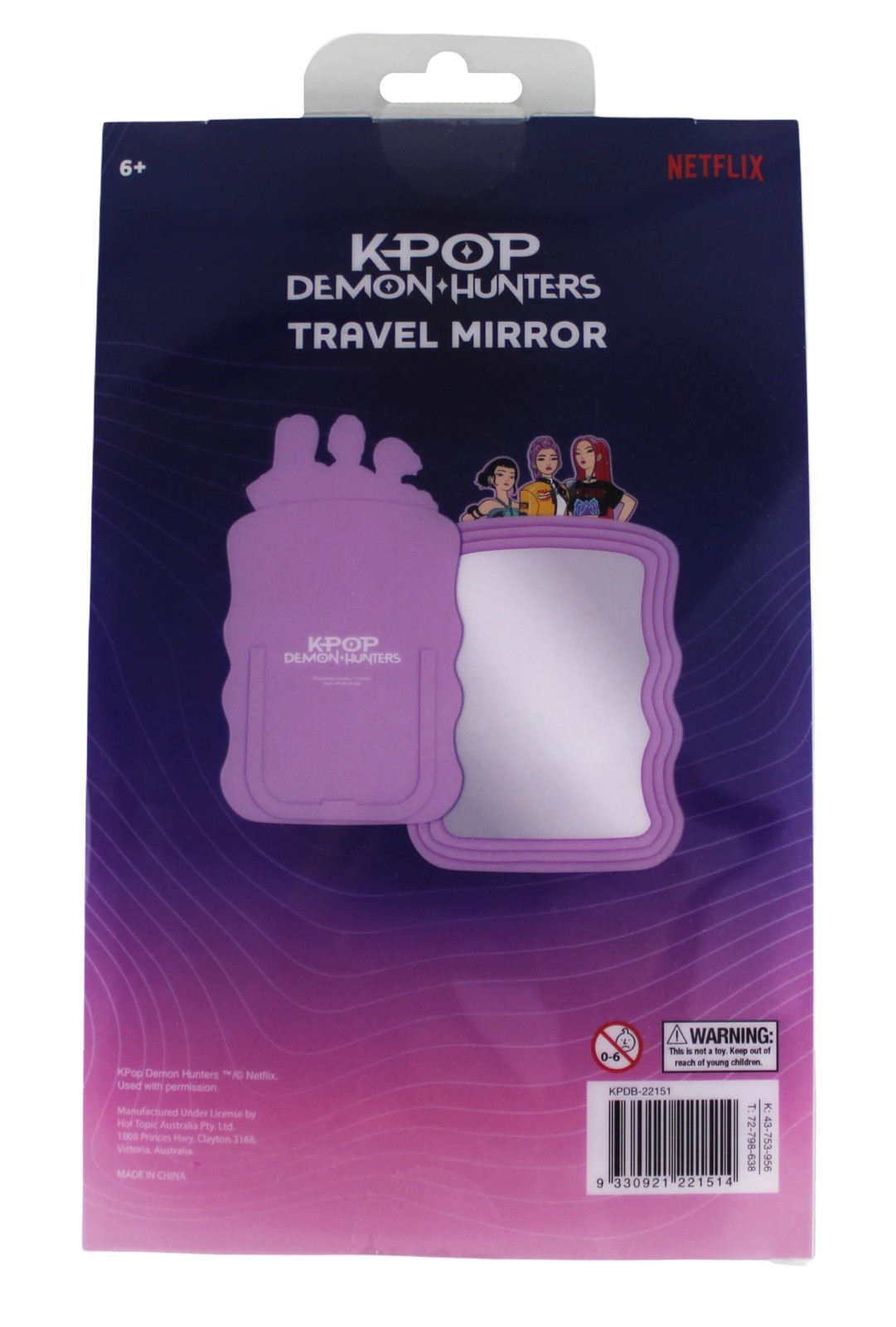 KPop Demon Hunters Travel Mirror 3 of 4