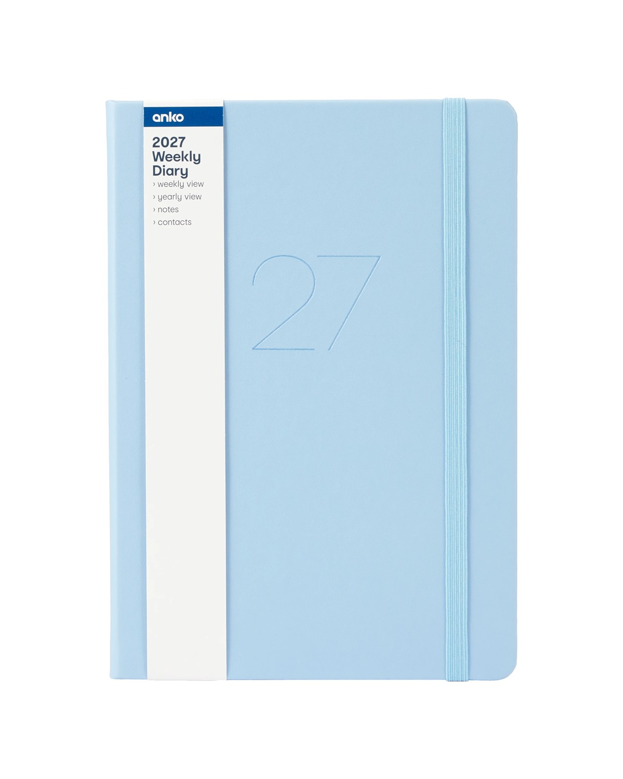 Anko 2027 Weekly Diary - Blue 5 of 6