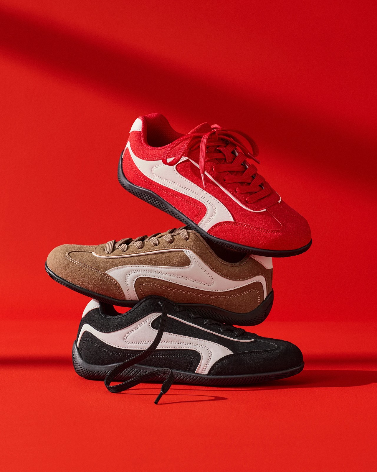 Sleek Sneakers - Red 4 of 4