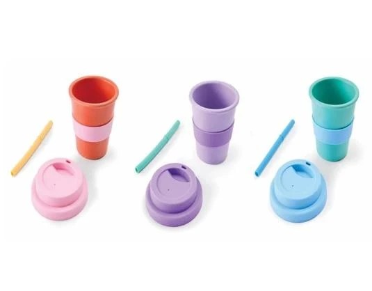 Anko Babycino Cup With Straw - Assorted 4 of 5
