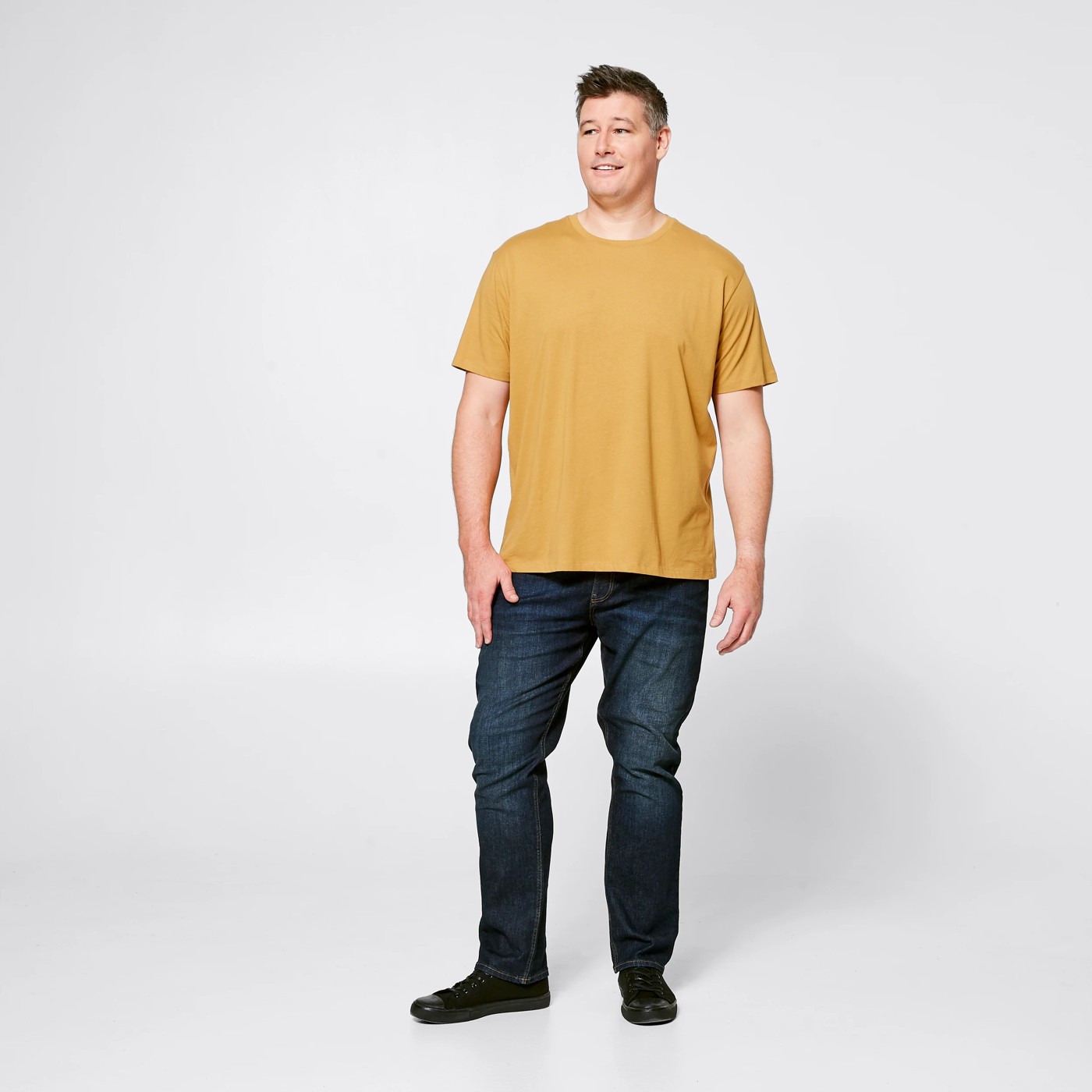 Mr Big Organic Cotton T-Shirt - Yellow 4 of 4