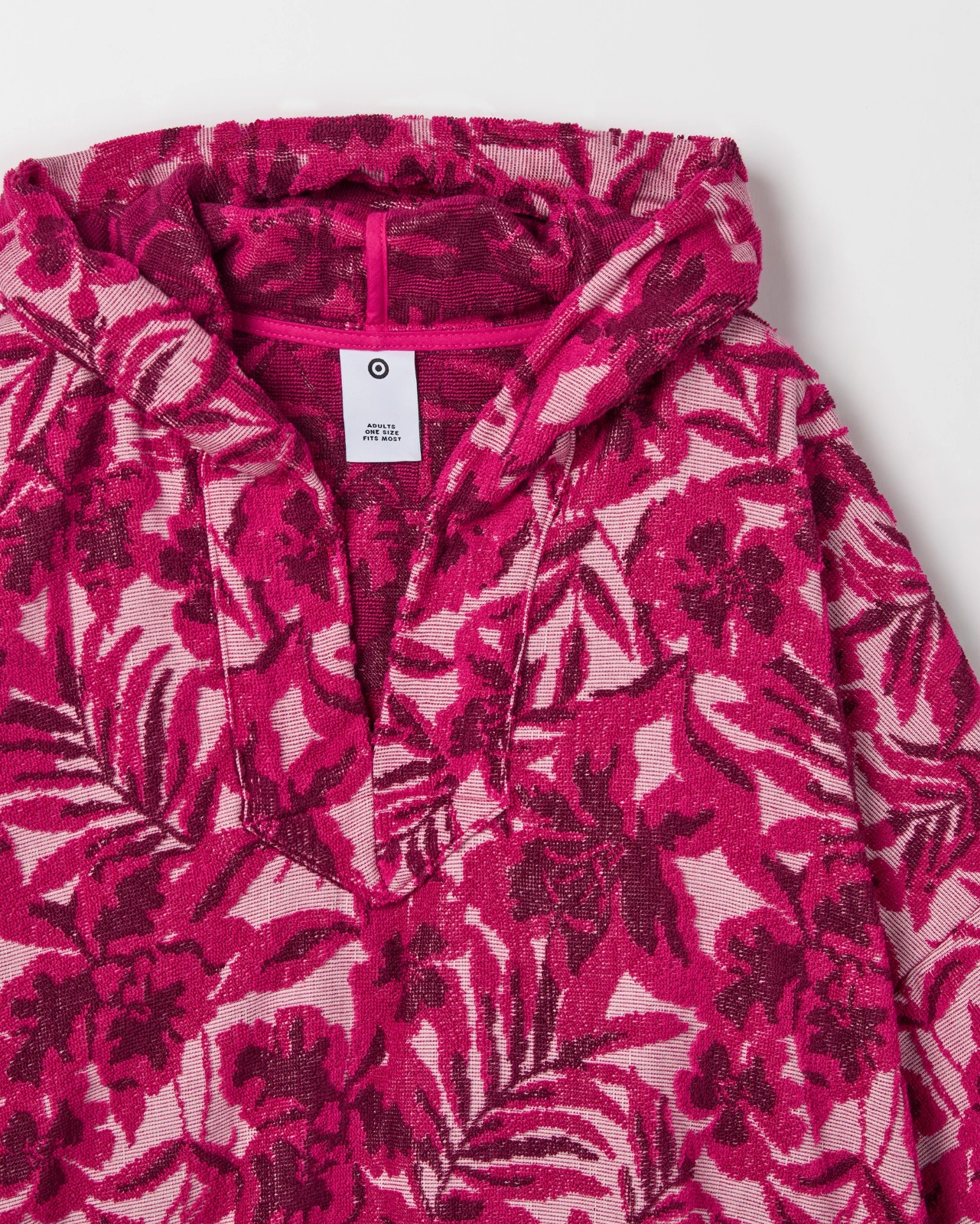 Serena Floral Jacquard Hooded Towel 2 of 2
