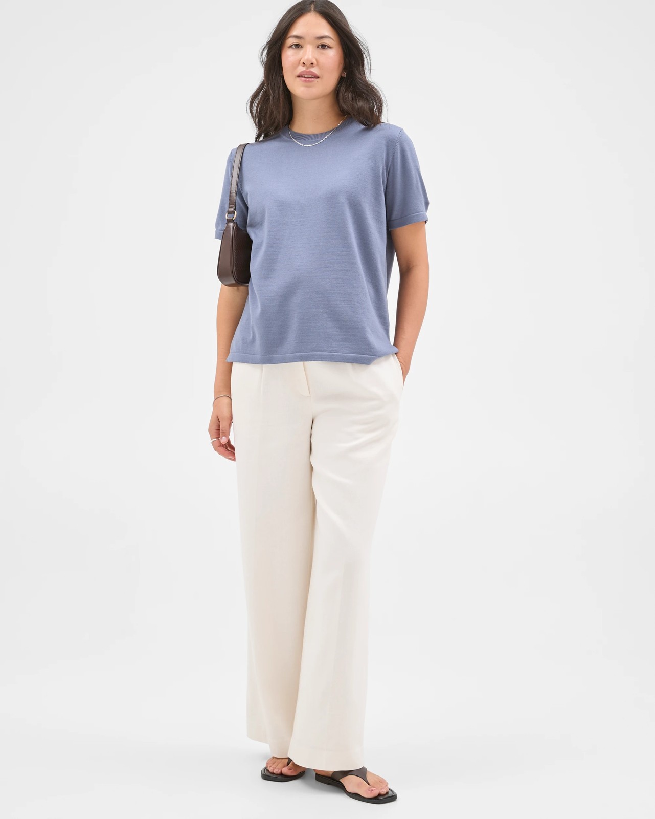 Preview Ultimate Knit Top - Blue Stone 5 of 5