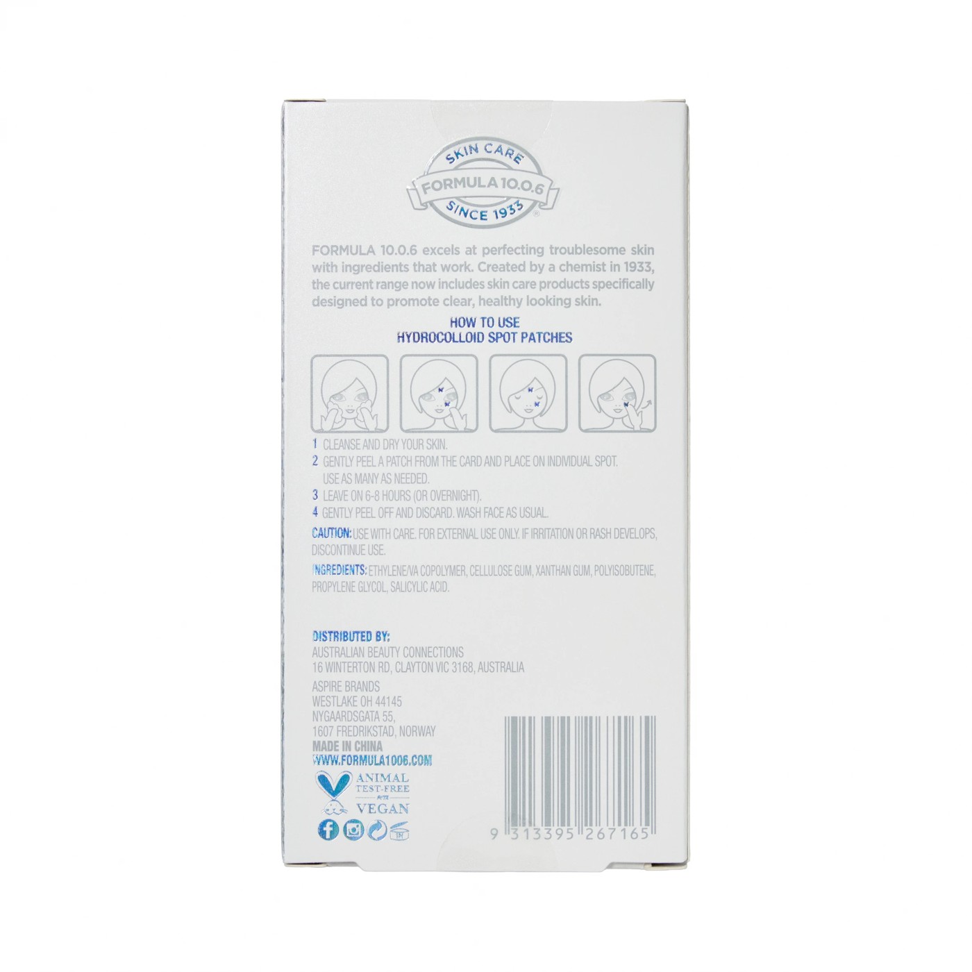 48 Piece Formula 10.0.6 Super Shiny Holographic Hydrocolloid Spot Patches - Salicylic Acid 2 of 3