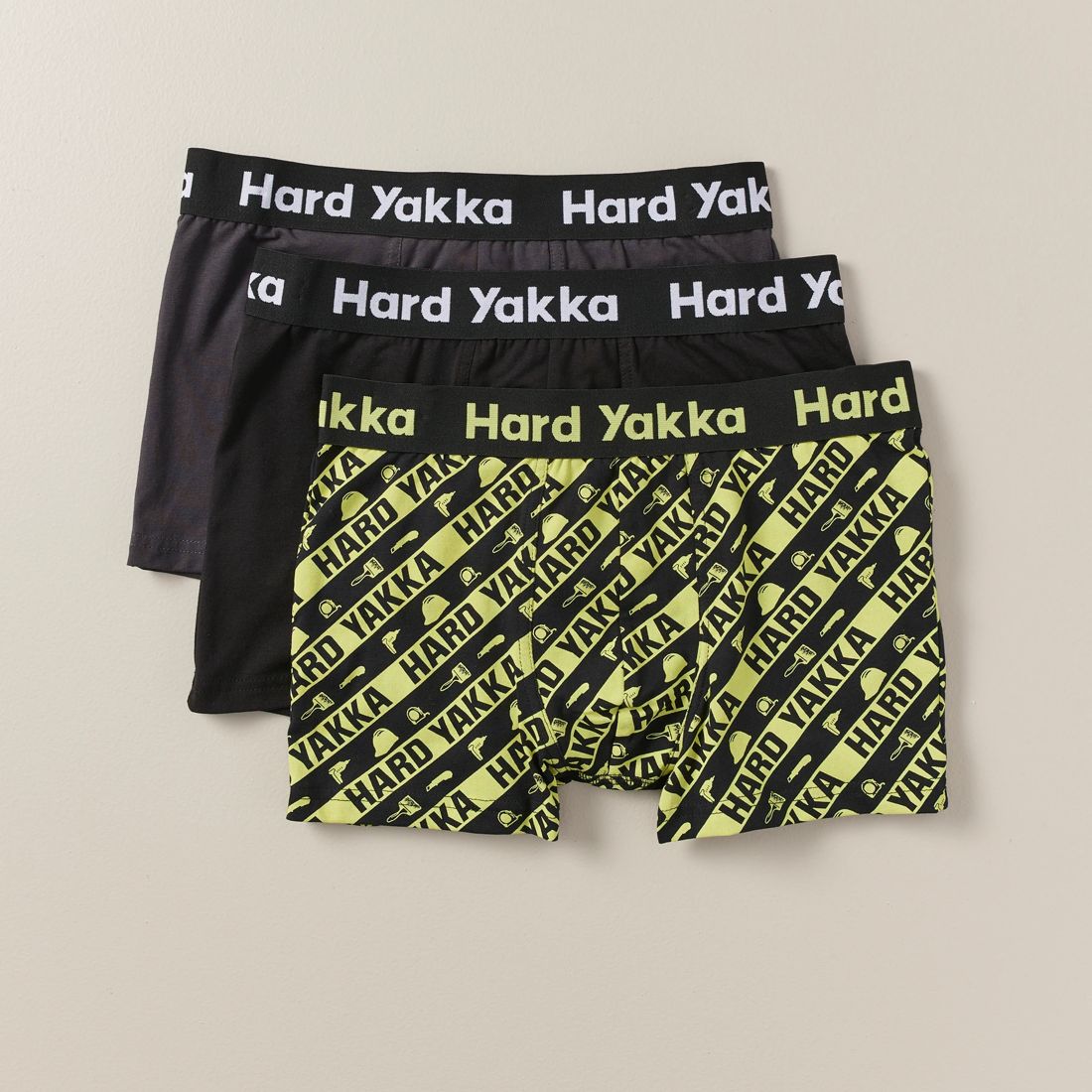 Hard Yakka 3 Pack Trunks Target Australia