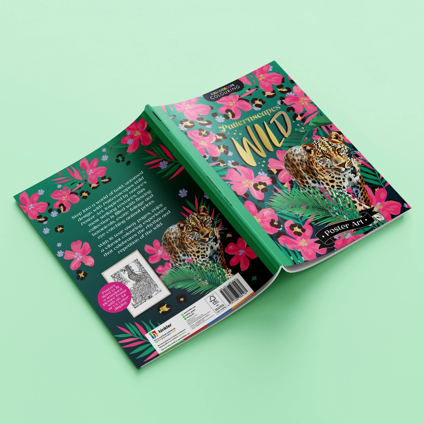 Kaleidoscope Colouring: Patternscapes Wild Poster Art - Book 5 of 5