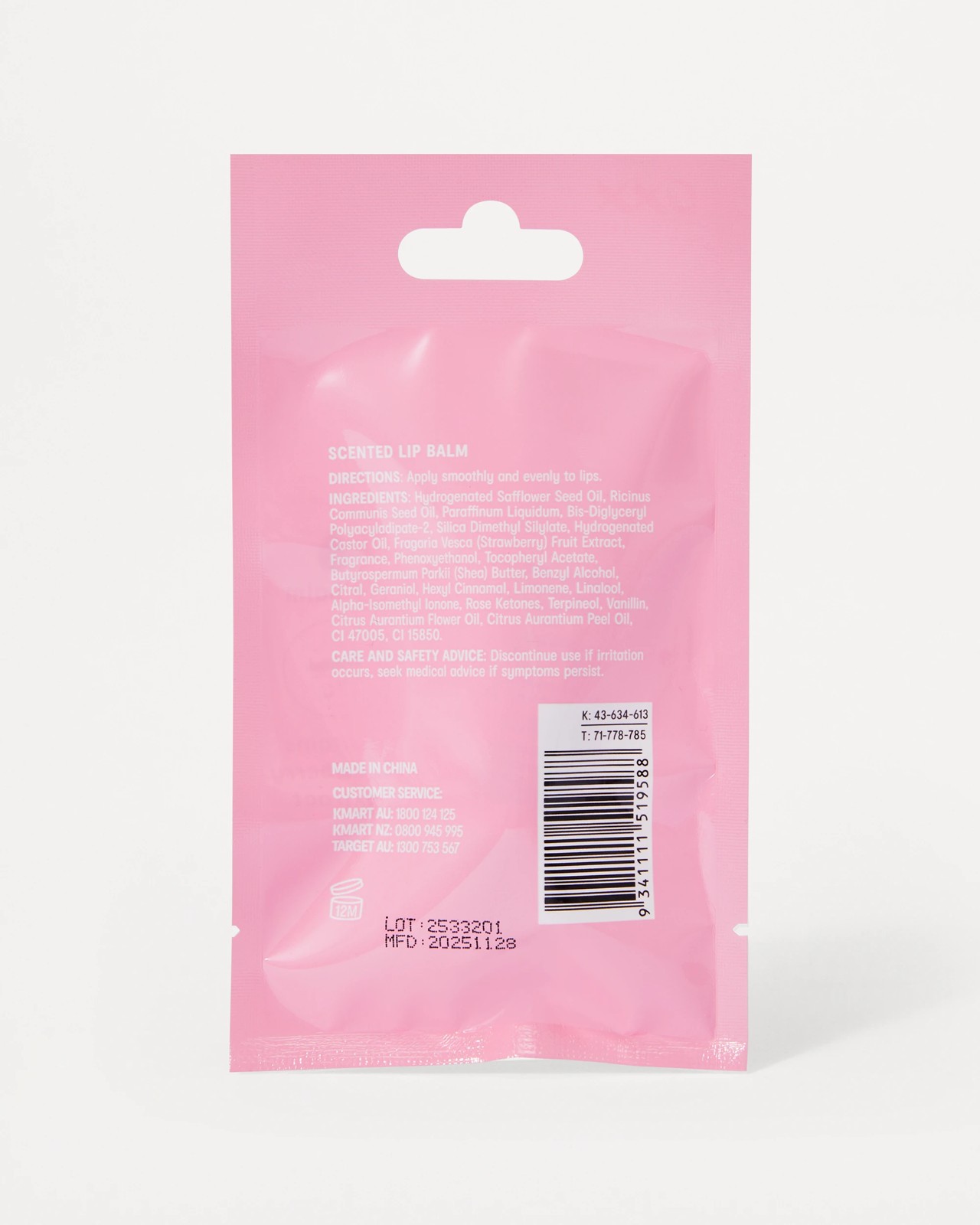 OXX Skincare Lip Balm 15ml - Strawberry Matcha Scented 5 of 5