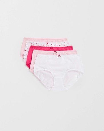 Australian Cotton 5 Pack Midi Briefs