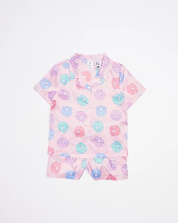 Seashell Satin Pyjama Set