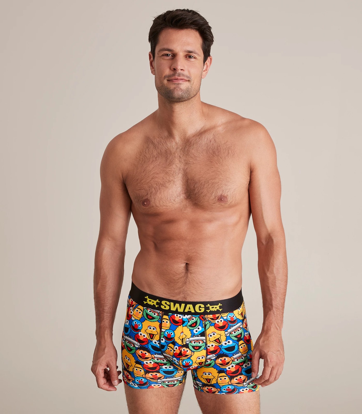 Sesame Street Classic Briefs In Organic Cotton 3-Pack