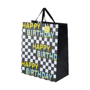 Racer Happy Birthday Jumbo Gift Bag - Anko