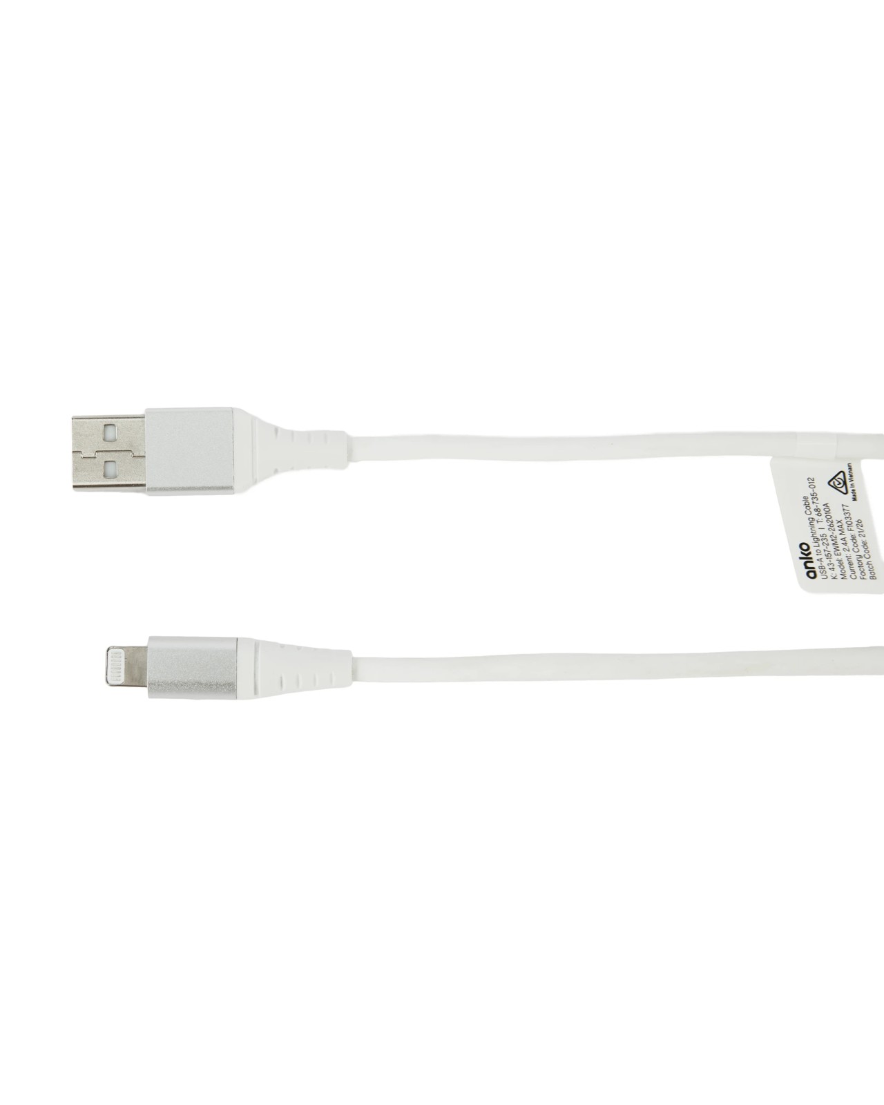 USB to Lightning Cable, 3m - Anko 2 of 5