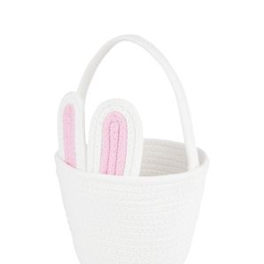 Anko White Rope Bunny Basket