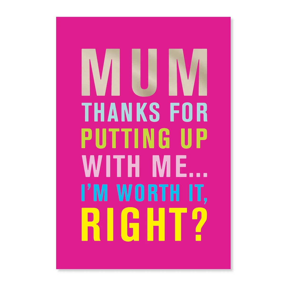 Hallmark Mother's Day Card - Mum 3 of 3
