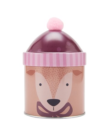 Anko Christmas Reindeer Tin Candle