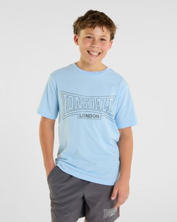 Keyline Short Sleeve T-Shirt - Lonsdale London - Marine
